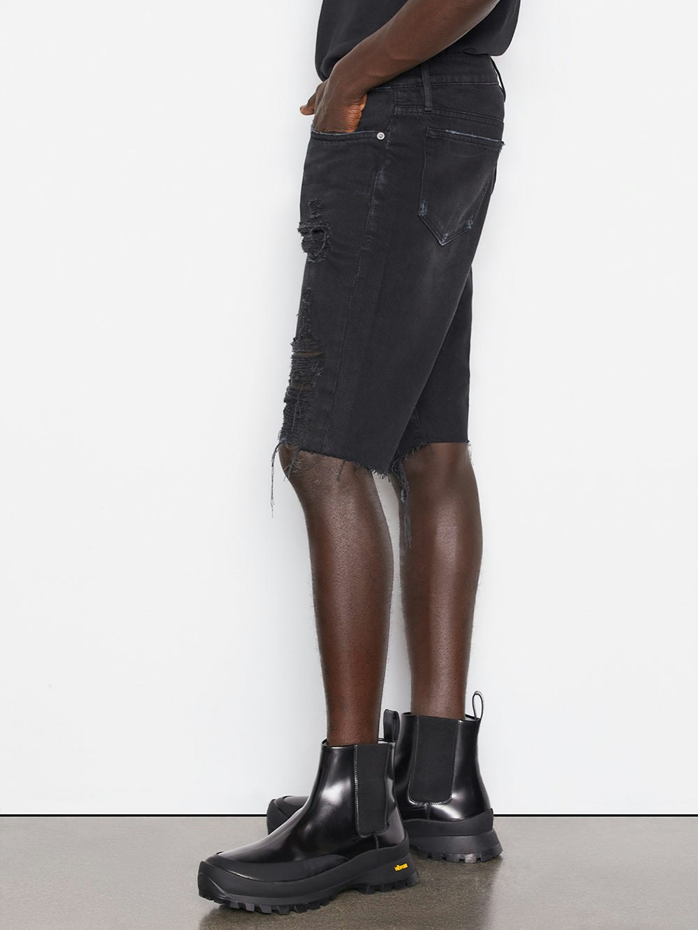 jeans side view